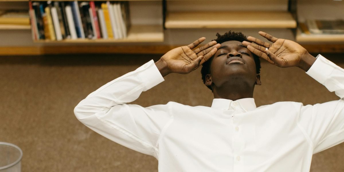 A reader feeling overwhelmed by endless, unsuited book recommendations.