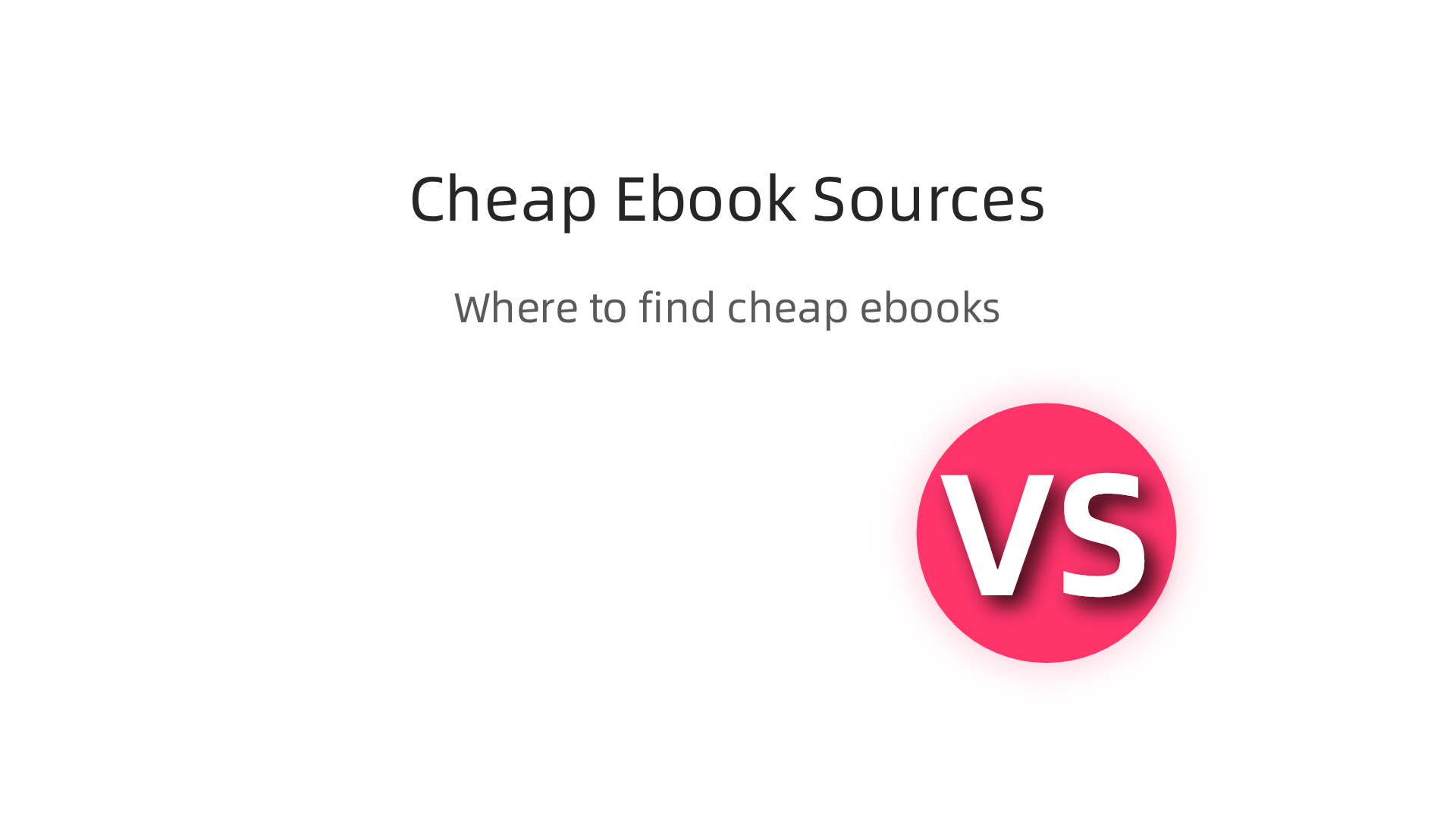 Common ways to find discounted adult fantasy ebooks through popular online retailers.